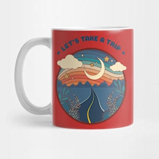 Retro style design Mug